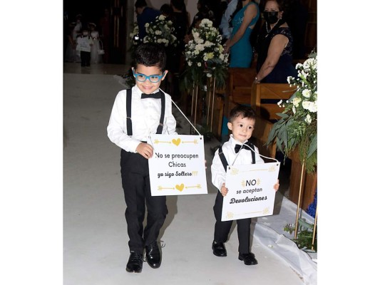 La boda eclesiástica de Paola Pineda y Alejandro Martínez    