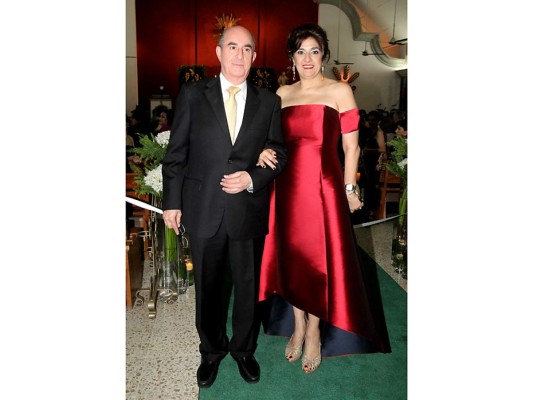 La boda religiosa de Abel Fonseca y Claudia López