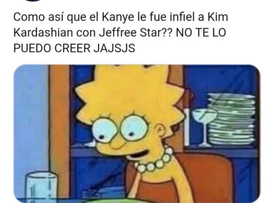 Mejores memes del supuesto romance de Kanye West y Jeffree Star