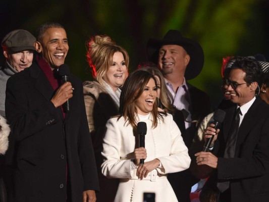 Los Obama y las celebridades