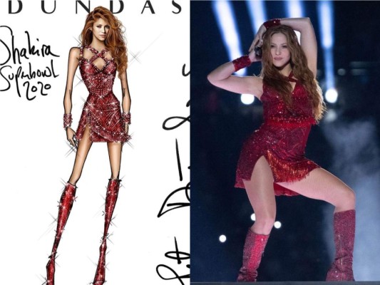 Los looks por Shakira y Jennifer Lopez en el Super Bowl LIV