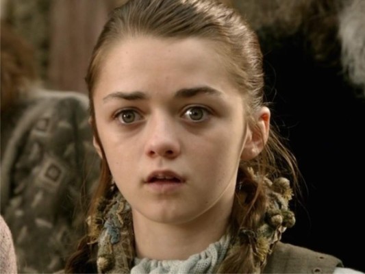 Arya Stark pasó de ser una niña inocente a una asesina despiadada