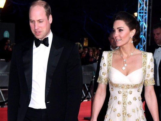 Kate Middleton reutiliza vestido en los BAFTAs 2020