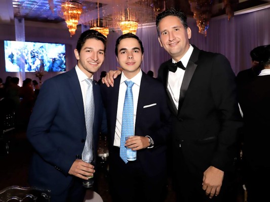 Diego Villeda, Eduardo Alvarez y Arturo Maduro