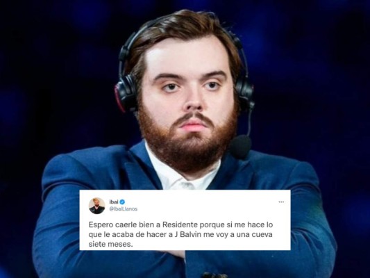 Ibai Llanos. <br/>Ibai es un streamer que le dedicó un video entero por Youtube a la pieza de ocho minutos del cantante puertoriqueño. Además, posteó por su cuenta personal de Twitter que espera caerle bien a Residente.<br/>