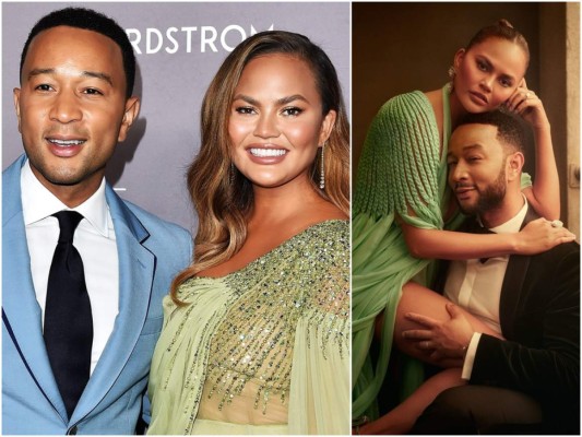 John Legend junto a Chrissy Teigen