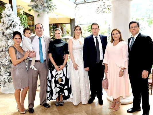 La boda civil de Nelson Valencia y Soad Facussé