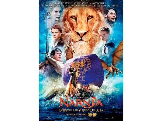 Las crónicas de Narnia: la travesía del Viajero del Alba - 29 de enero.