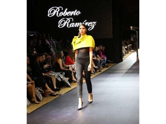 La pasarela glam de Roberto Ramírez