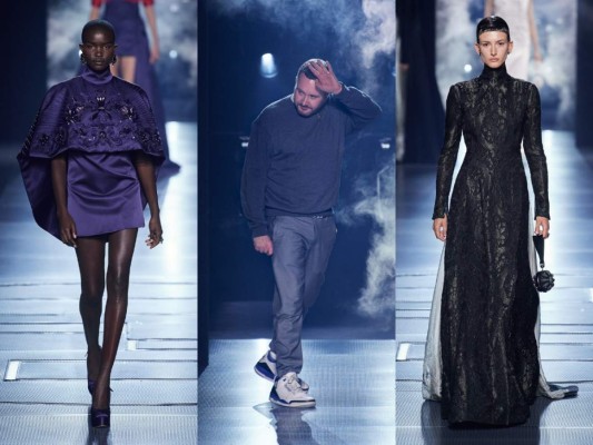 Fendi nos llevó en un viaje espacial con su colección, donde hubieron detalles que hacían alusión a los antiguos guerreros de Roma, una forma reinventada de la toga romana y detalles que nos dejaron totalmente impresionados.