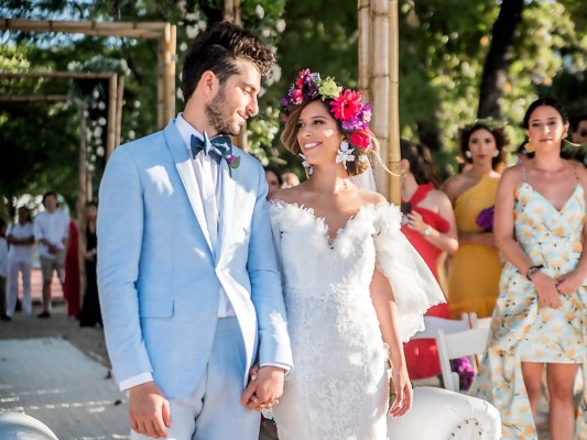 Boda de Dharya Williams y Roberto Kattán