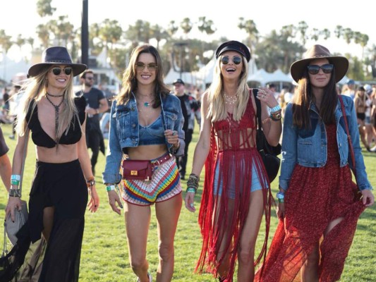 Los looks de los famosos en Coachella 2018