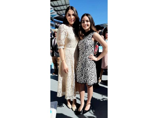 Mercedes Hernández y María Fernanda Aguilar