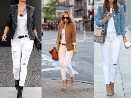 Para las chicas que prefieren andar más casuales, no tener la molestia de usar ropa incomoda y si en realidad lo único que quieres es estar cómoda, pues no olvides los infaltables en tu armario, unos pantalones de mezclilla con un top básico son una buena idea, eso sí para que te veas más producida agrégale una chaqueta o saco.