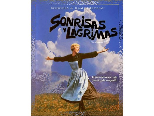 9. Sonrisas y lágrimas: Mary Poppins, que en su versión en español fue conocida como Sonrisas y Lágrimas, es un clásico protagonizado por Julie Andrews que se verá de la noche a la mañana como institutriz de siete hijos de un militar retirado. Su fuerza y su alegría hará que cambie la vida entera de la familia von Trapp.