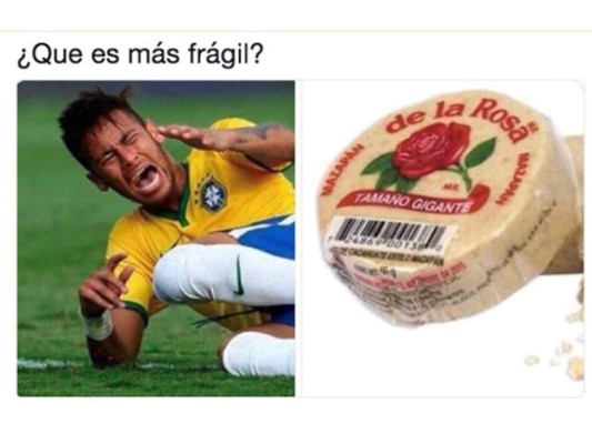 Los mejores memes de Neymar en el Mundial de Rusia 2018