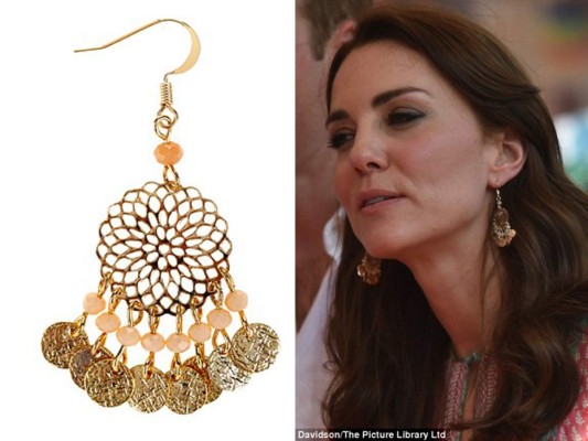 Looks de Kate Middleton en su gira por la India