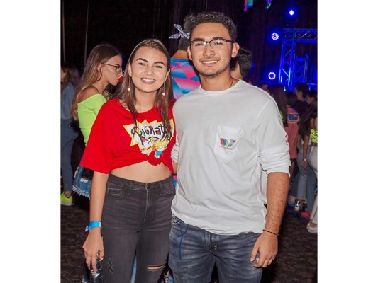 Jennifer Sabillón y Mario Reyes.