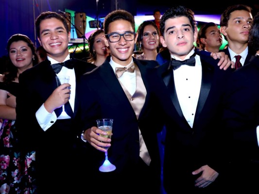 Luis Felipe Flores, Hugo Coello y Ludovico Vides