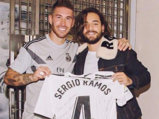 Sergio Ramos hace posible un gran sueño de Maluma