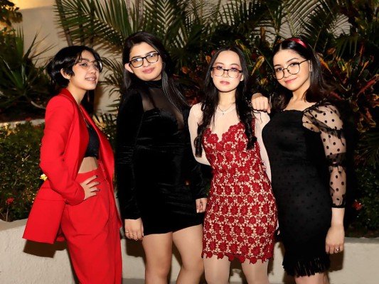 Andrea Zelaya, Heather Sánchez, Cinthia Li Long y Dana Rodriguez
