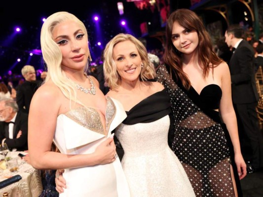 Marlee Matlin, Emilia Jones y Lady Gaga.