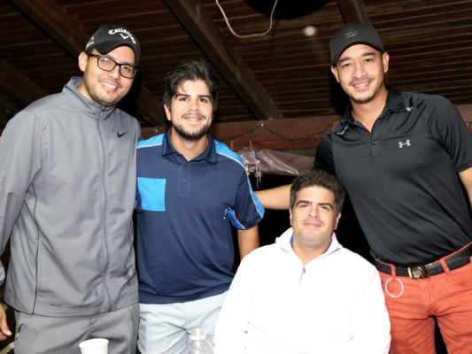 Jose Raúl Durón, Guillermo Castillo, Caco Castillo y Abraham Castillo