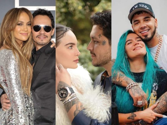 Exparejas latinas que tienen canciones juntos  