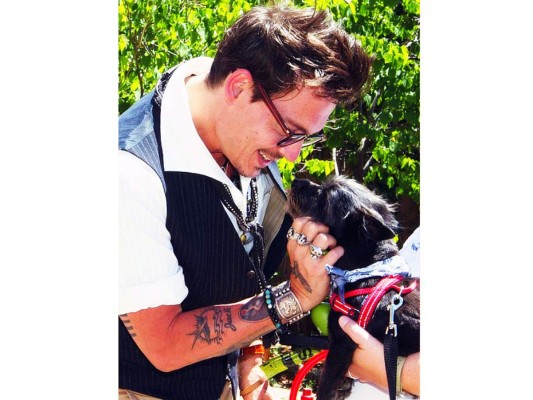 Johnny Depp y Boo