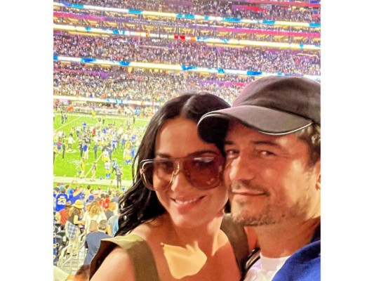 Katy Perry y Orlando Bloom.