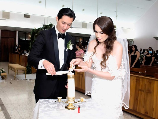 La boda eclesiástica de Paola Pineda y Alejandro Martínez    