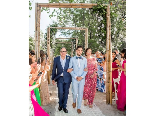 Boda de Dharya Williams y Roberto Kattán