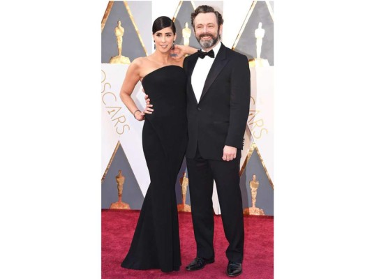 Sarah Silverman y Michael Sheen