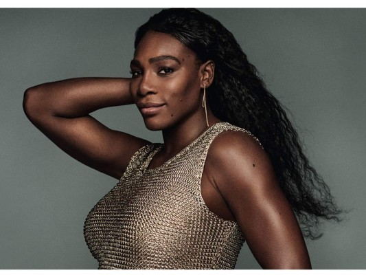 Serena Williams presentó a su hija Alexis