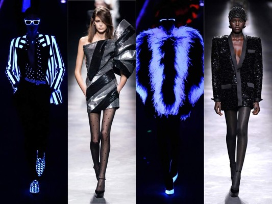 El impresionante desfile de Saint Laurent en Paris Fashion Week 2019