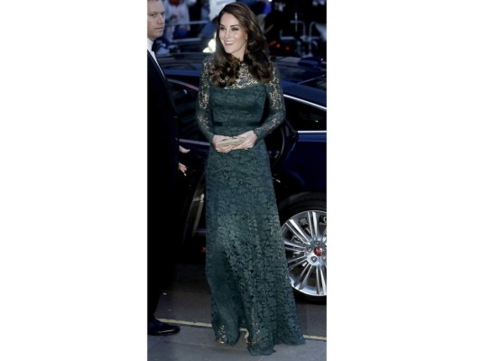 Kate Middleton se lució en la gala de National Portrait Gallery