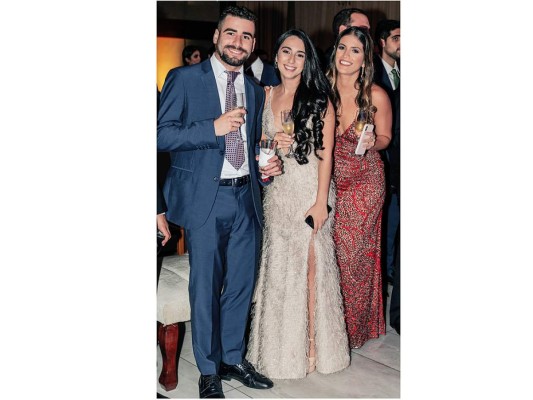 Gamal Nazar y Melanie Andonie celebran por su amor