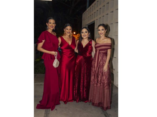 María Yuja, Angie Rodríguez, Isabella Rosenthal y Vanessa Juliao.