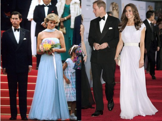 Kate Middleton se inspira en Diana