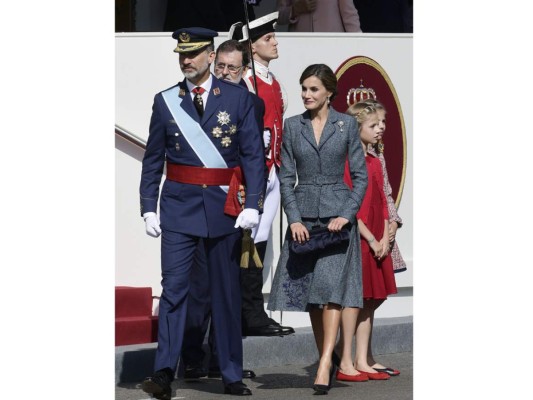 Leonor y Sofía las protagonistas en el Día de la Hispanidad  