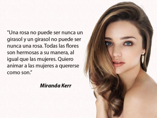 Miranda Kerr en frases