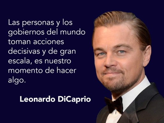 Leonardo DiCaprio en frases