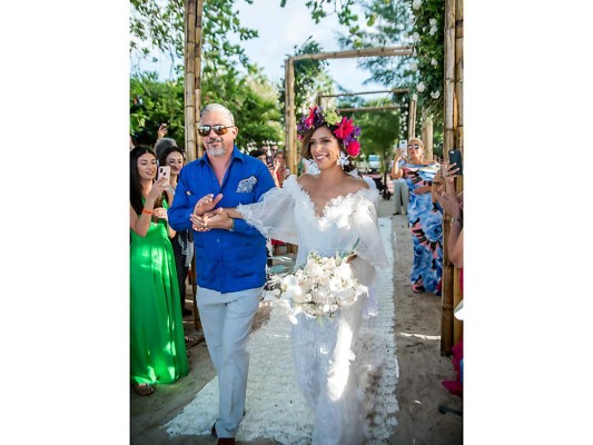 Boda de Dharya Williams y Roberto Kattán