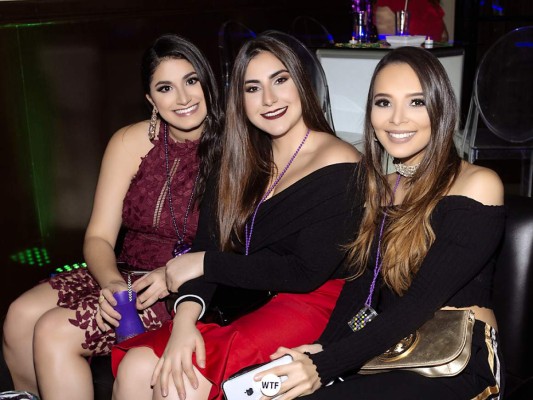 María Fernanda Saybe, Sarah Hasbun y Carolina Santos.
