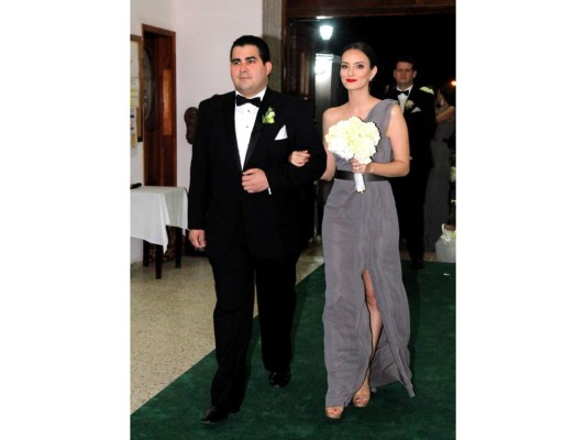 La boda religiosa de Abel Fonseca y Claudia López