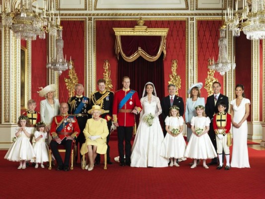 Boda del Príncipe William y Kate Middleton en 2011.