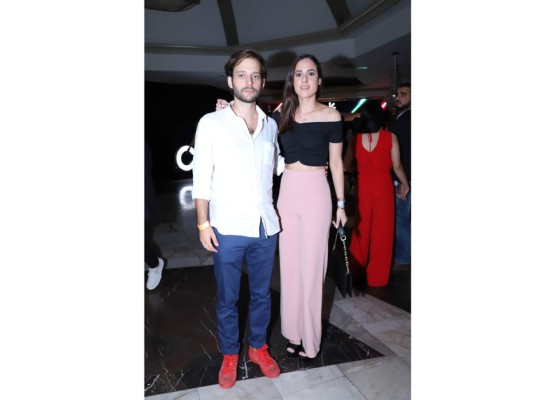 Geoffrey Olivier y Alejandra Alvarado
