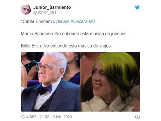 Los mejores memes de los Premios Oscar 2020