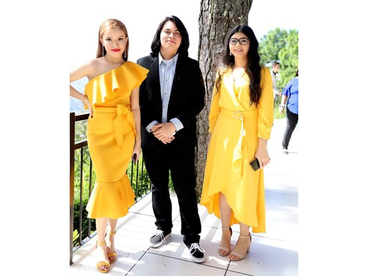 Ivana López, Diego Ponce, y Ana Rubio