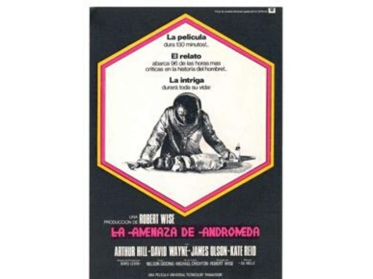 <br/>La amenaza de Andrómeda<br/><br/> Tres científicos trabajan para aislar una bacteria mortal que amenaza a la raza humana después de que un satélite se estrellara en una remota aldea de Nuevo México.<br/>